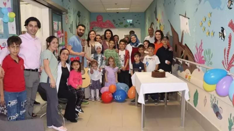 Talasemili Çocuklara Sürpriz Etkinlik