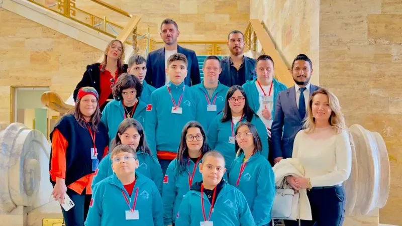 Özel Sporcular Anıtkabir’i Ziyaret Etti