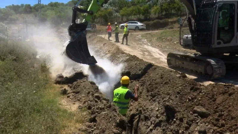 Kabasakal’a Dev Yatırım! 13,8 Kilometrelik İçme Suyu Hattı Geliyor