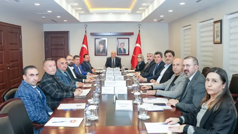 Vali Köşger Başkanlığında Gıda İhtisas OSB Toplantısı Yapıldı