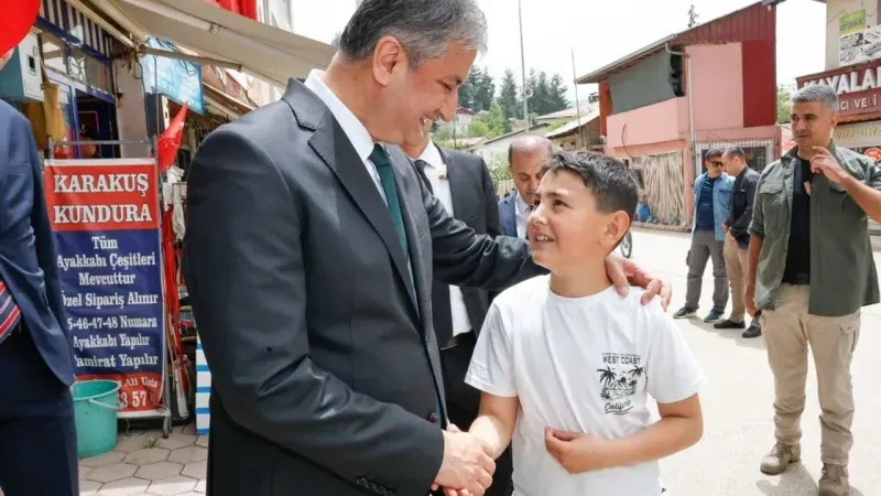Vali Yavuz’dan Aladağ’a Ziyaret 