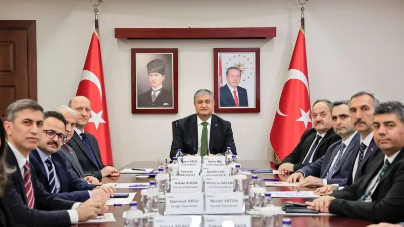 Adana’da Kamu Hizmetleri ve Asayiş Masaya Yatırıldı
